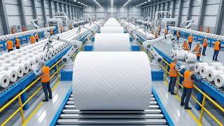 Inside a High-Tech Toilet Paper Factory You’ve Never Seen Before (Full Process)