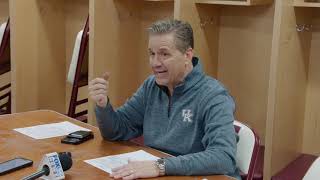 Kentucky Wildcats HC John Calipari - Mississippi State Postgame