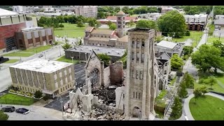 Faith and civil rights leaders mourn historic burned church, look toward future with $1.5M grant