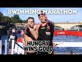 K Rasovszky Wins 10km Swimming Marathon Gold at Paris Olympics | Swimming Marathon Paris