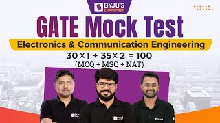 GATE 2024 ECE Mock Test | Mock Test for GATE Electronics and Communication | BYJU'S GATE