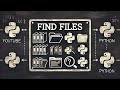 find files using python