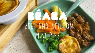 BEEF \u0026 STILTON MINI PIES | BABY FOOD WEANING RECIPES | BEABA