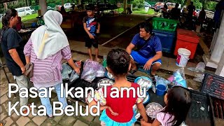 Sabah Kota Belud Pasar Ikan Tamu KB🐟 Banyak ketam murah murah gais 1 plastik RM18✌️