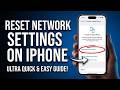 How to Reset Network Settings on iPhone (Official 2026 Connection Fix)