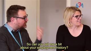 BSL employment videos - working with interpreters