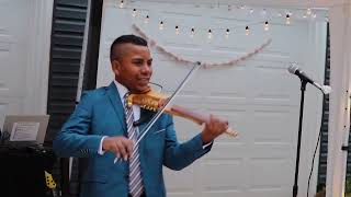 "Despacito" Luis Fonsi (electric violin cover) Tyler Butler-Figueroa Violinist 14 years old Raleigh