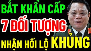 BẮT KHẨN CẤP 7 ĐỐI TƯỢNG TẠI SỞ Y TẾ HÀ NỘI, NHẬN HỐI LỘ SỐ TIỀN CỰC KHỦNG