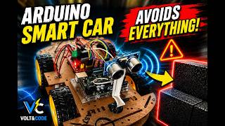 DIY Arduino Obstacle Avoiding Car (From Scratch)