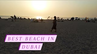 Evening at kite beach Dubai || ദുബായ് കൈറ്റ് ബീച്ചിൽ ഒരു സായാഹ്നം.