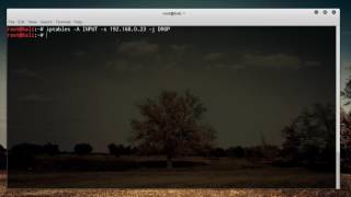 Computer Networking Tutorial 40 iptables Firewall Rules