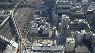 【世界貿易センタービルディング南館】浜松町二丁目4地区A街区A-3棟の建設状況（2017年2月25日）