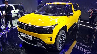 🔥 Tata Sierra ICE At Bharat Mobility Global Expo -- Petrol/diesel lovers rejoice! | First Look