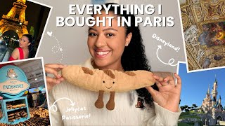 PARIS SHOPPING HAUL ♡ SEPHORA | JELLYCAT | DISNEYLAND | LUSH | AND MORE!