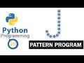 Python Pattern Programs | Printing Stars '*' in J Shape