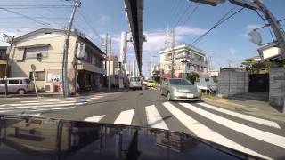 【車載動画・湘南モノレール沿い】江ノ島〜大船【GoPro】