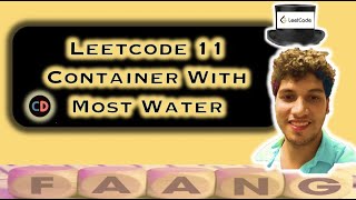 Container With Most Water | Leetcode 11 | Two Pointer 🔥🔥 | Live coding session