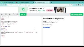 #10 JavaScript Assignment Operators Tutorial in Hindi