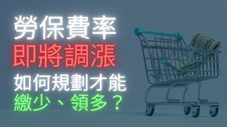 勞保費調漲至１２％，如何確保繳少領多？有些雷區『你不該碰』！|中文字幕|CC字幕|勞保|勞退|國保|勞工保險|勞工退休金|勞退新制|勞退舊制｜國民年金|退休金