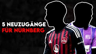 1. FC Nürnberg: 5 Transfers für den Millionen-Umbruch im Sommer!