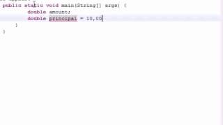 16.Java Programming Tutorial Compound Interest Program