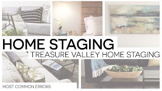 Home Staging: Common Errors