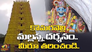 Komuravelli Sri Mallanna Temple Visuals | Siddipet | Telangana Latest News | Mango News