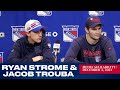 New York Rangers: Ryan Strome & Jacob Trouba Postgame Media Availability | Dec. 3, 2021