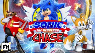 Sonic The Hedgehog Chase Challenge Brain Break | Fitness Activity 👉 @FitnessHustleTV