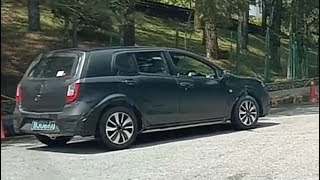 Perodua D55L SUV going up Genting, dressed as Axia \