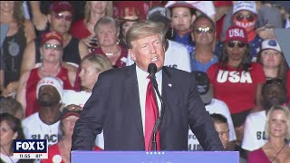 Trump rally draws thousands to Sarasota