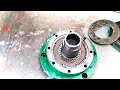 Hydraulic winch brake drive disassembling and assembling || Winch clutch break drive