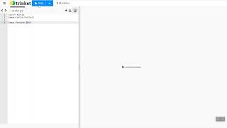 Trinket Python Turtle Lesson: More About Drawing Lines