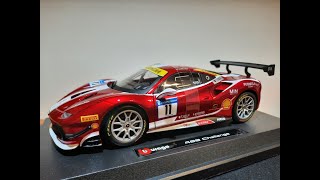 Bburago 1/24 FERRARI 488 CHALLENGE N.11 2017