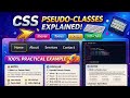 CSS Pseudo-Classes Tutorial | Hover, Focus, Active, First-Child & Nth-Child Explained with Example