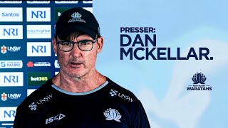 PRESSER: Dan McKellar ahead of the Fiji Drua.