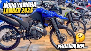 NOVA YAMAHA XTZ 250 LANDER 2025 | CHEGOU NAS CONCESSIONÁRIAS!