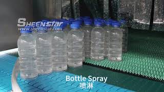 12000bph 16OZ Plastic Bottle  Unscrambler Juice Hot Filling Producing Cardboard Shrink Packing Line