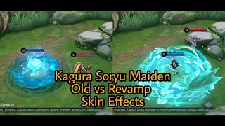 Kagura Soryu Maiden Old vs Revamp Skin Effects F2P Style #projectnext #kagurarevamp