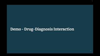 CDSS alert notification in Bahmni for medication interaction