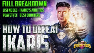 How To Defeat [ CAVALIER ] IKARIS | FULL BREAKDOWN | BEST COUNTER | Marvel Contest Of Champions