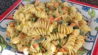 THE BEST PASTA SALAD RECIPE JAMAICAN STYLE