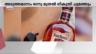 ദുബായിൽ മദ്യത്തിന് വിലയേറും..; ജനുവരി ഒന്നു മുതൽ 30 % നികുതി ചുമത്താൽ തീരുമാനം