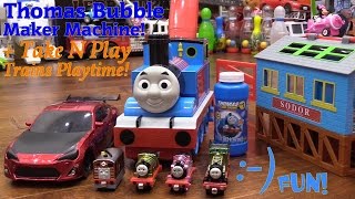 Thomas the Tank Engine Go Bubbles, Take N Play Trains, RC Car, Tank and More 1 of 2