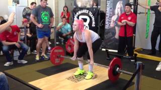 Verity Deadlift Attempt 3 - 90kg @ 67.5kg - PTC Perth Novice Comp