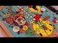 cleaning the playfield 1973 bally circus em pinball machine restoration part 17