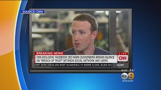 Zuckerberg Apologetic Over Facebook Role In Data Scandal