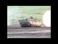 富士総合火力演習２０１７（予行）１０式戦車　目の前で後退蛇行射撃！