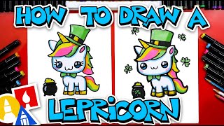How To Draw A Lepricorn For St. Patrick's Day
