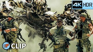 Scorponok Desert Battle Scene | Transformers (2007) 4K HDR Movie Clip